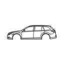 2010 Outback 4th Gen Metal Car Wall Art - MT0407