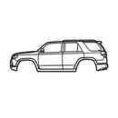 2010 4Runner 5th Gen (N280) Metal Car Wall Art - MT0399