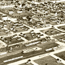 Vintage Map of Pendleton, Oregon 1884