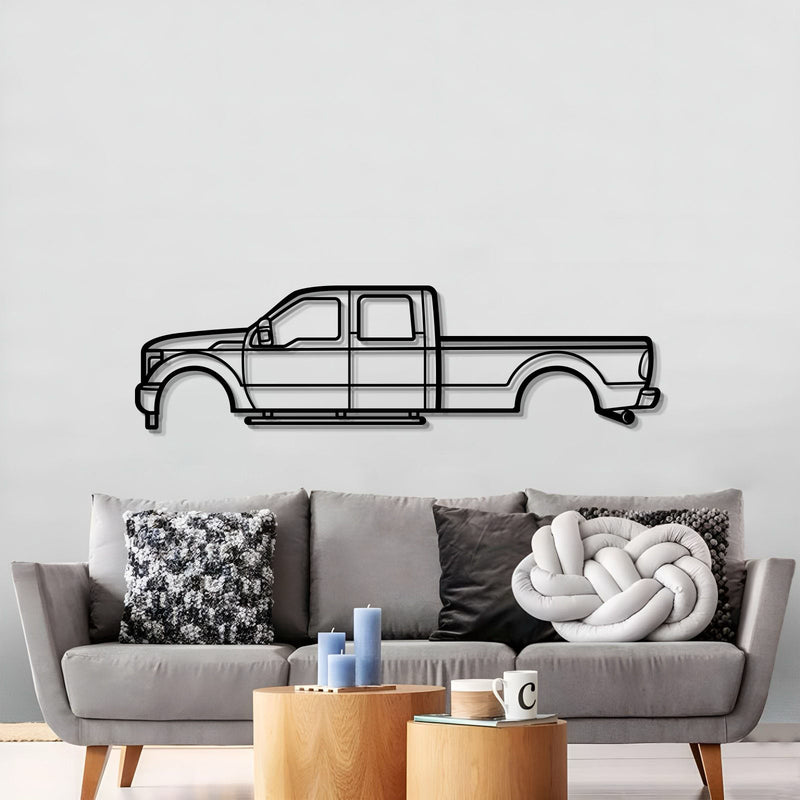 2012  F-350 Longbed Metal Car Wall Art - MT0425