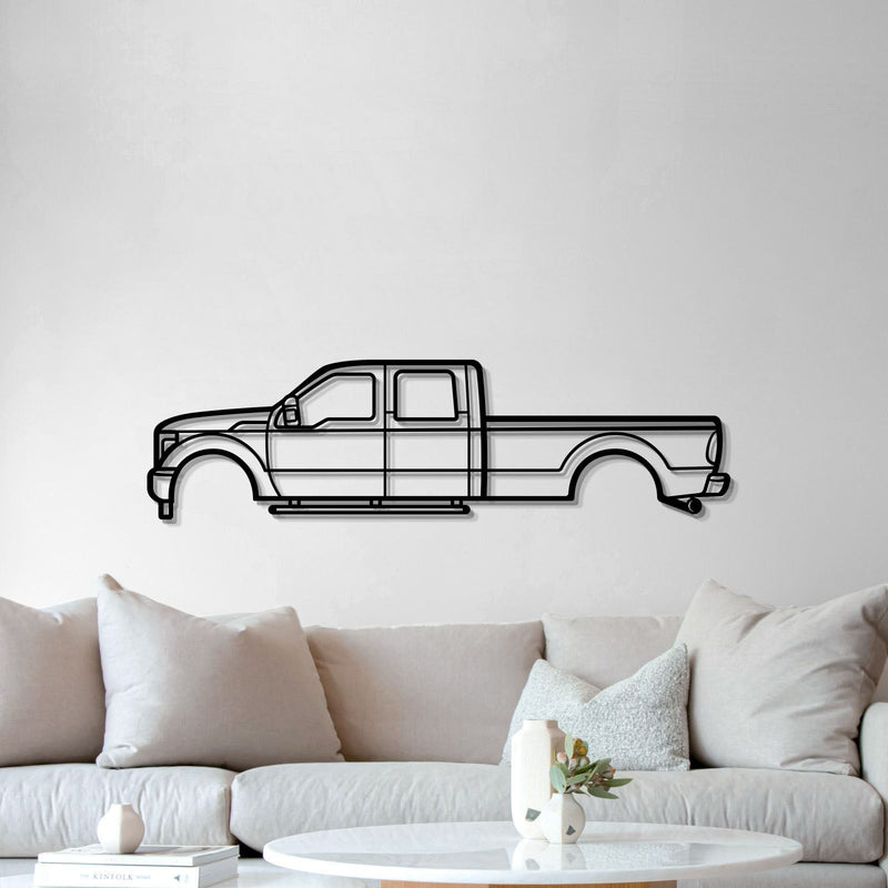 2012  F-350 Longbed Metal Car Wall Art - MT0425