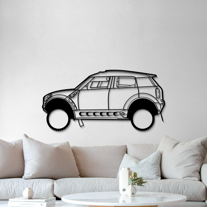 2013 All4 Racıng Metal Car Wall Art - MT1195