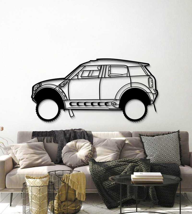 2013 All4 Racıng Metal Car Wall Art - MT1195