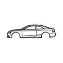 2014 RS5 Coupe Metal Car Wall Art - MT0510