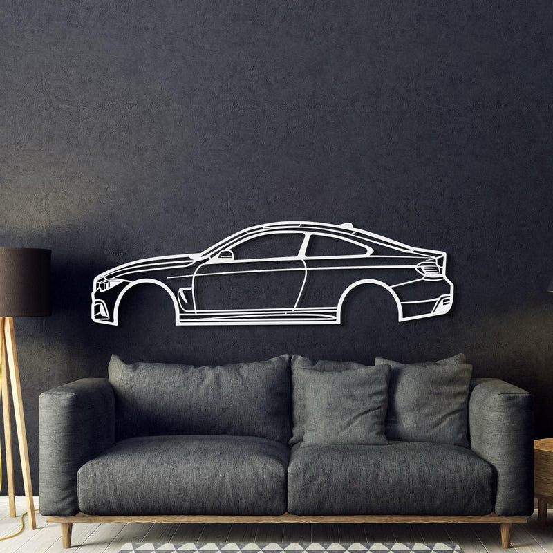 2014 4 SERIE COUPE Metal Car Wall Art - MT0496