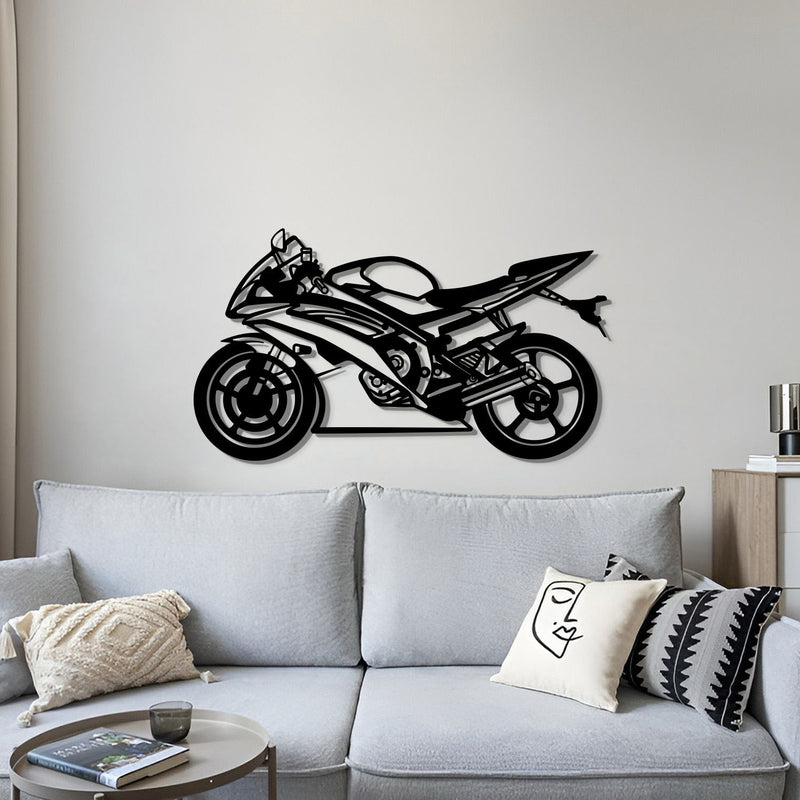 2014 R6 Metal Motorcycle Wall Art - MT0509