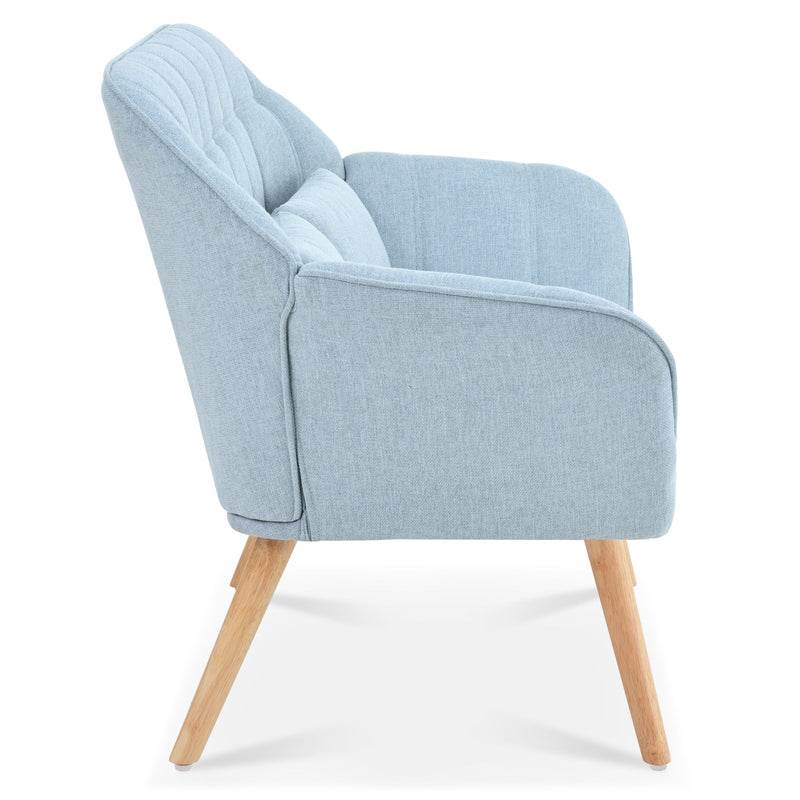 50" width Loveseat sofa - Ergonomic with pillow