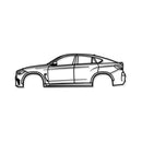 2015 X6 M F86 2nd Gen Metal Car Wall Art - MT0548