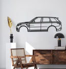 2015 Range Rover Sport SVR Metal Car Wall Art MT0539