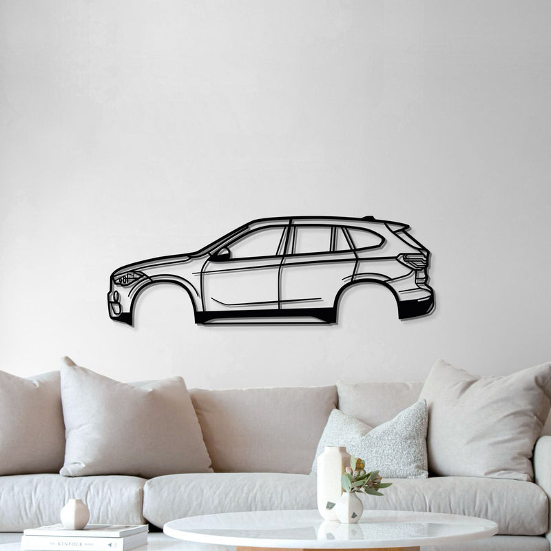 2016 X1 F48 2nd Gen Metal Car Wall Art - MT0574