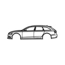 2017 A6 Avant Metal Car Wall Art - MT0578