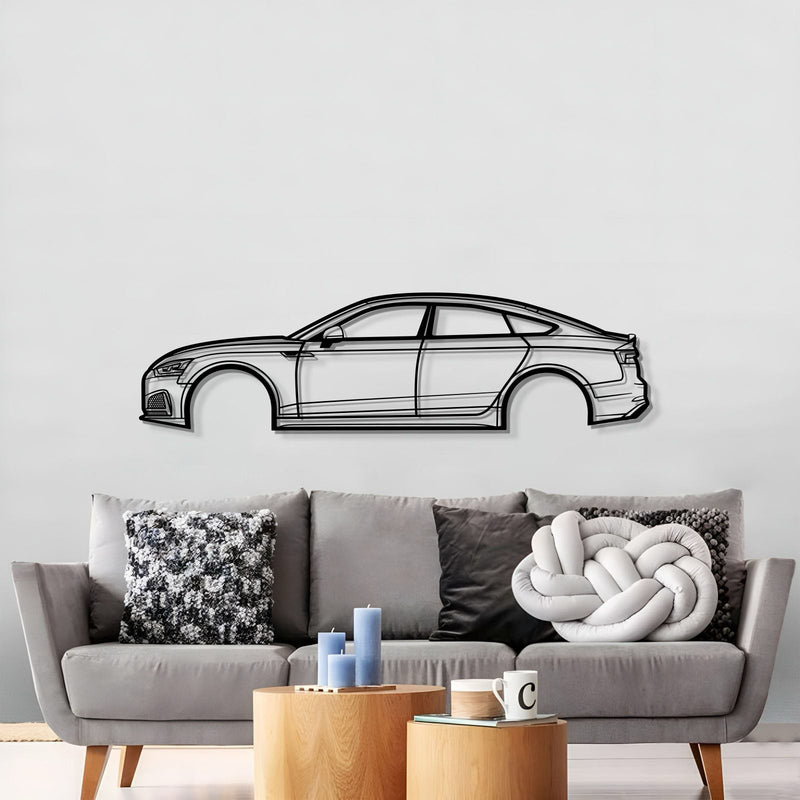 2017 S5 Sportback Metal Car Wall Art - MT0605