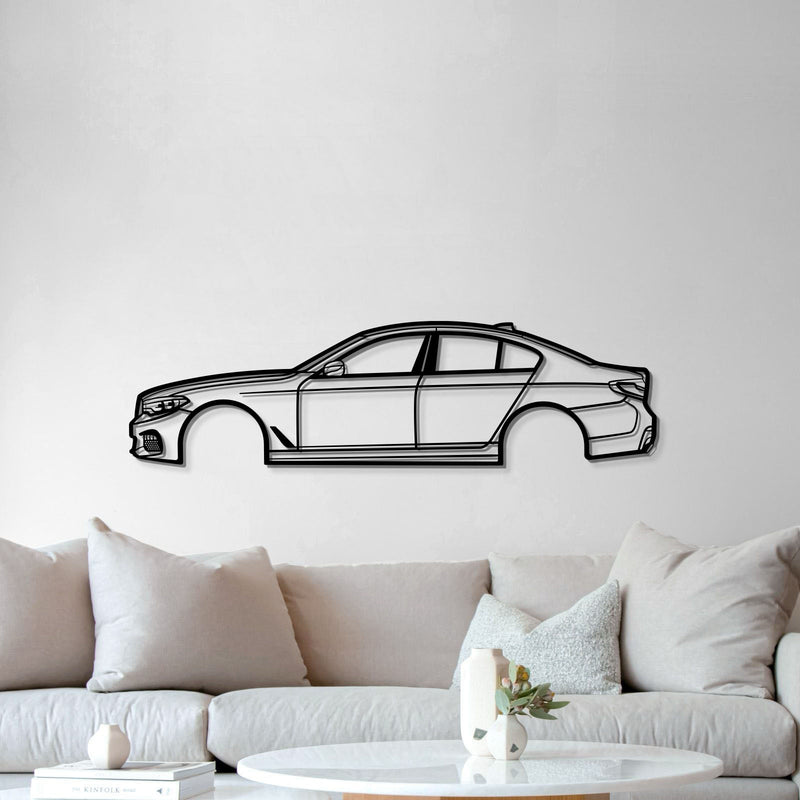 2017 5 Serie Metal Car Wall Art - MT0576