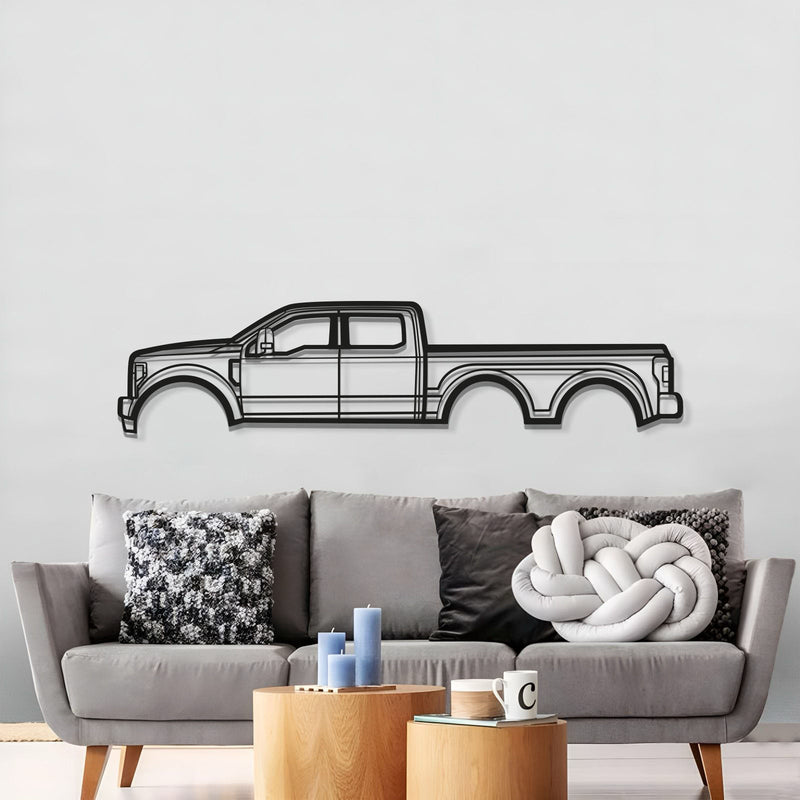 2017 F-550 6x6 Metal Car Wall Art - MT0594