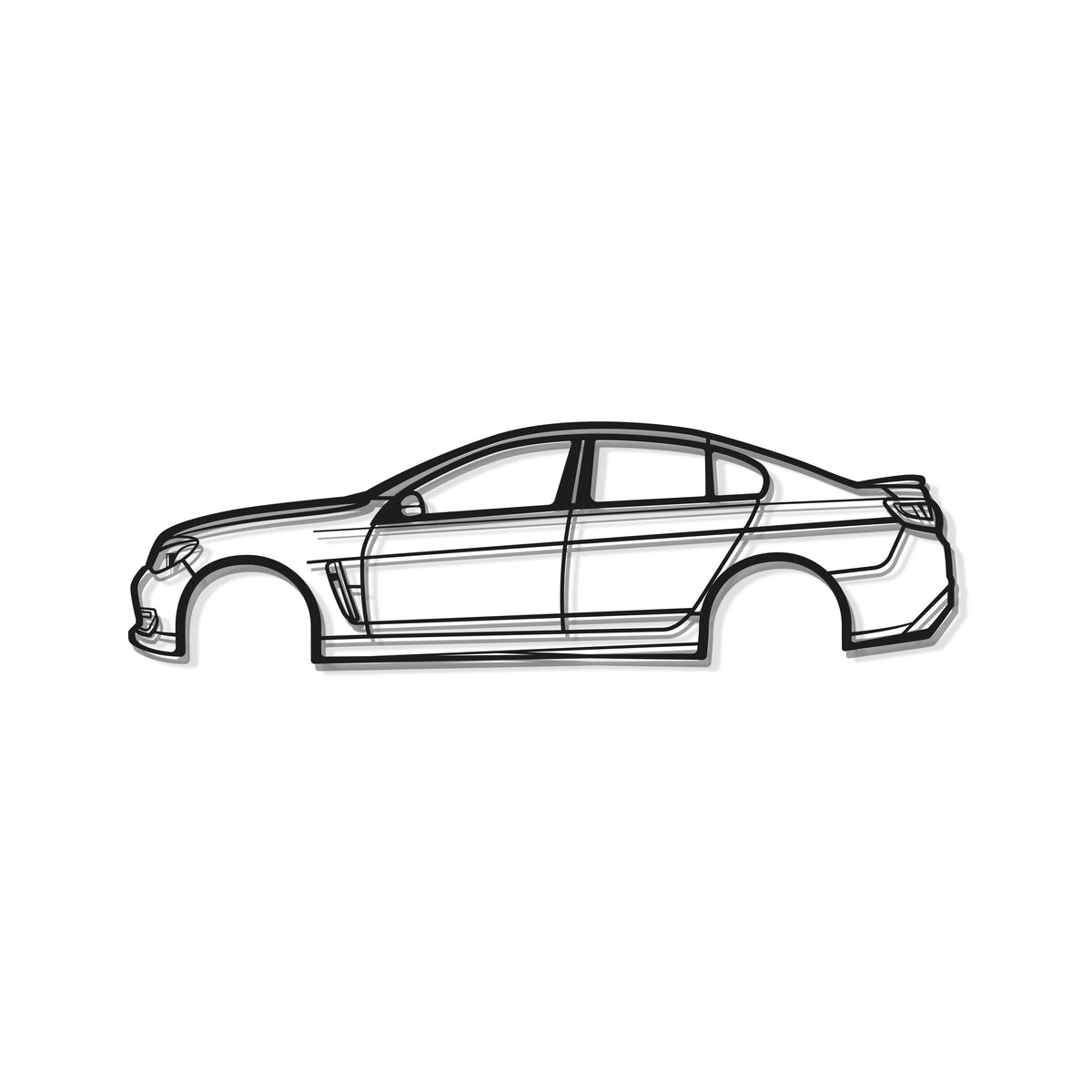 2017 Commodore SSV Metal Car Wall Art - MT0585, photo 8 of 8