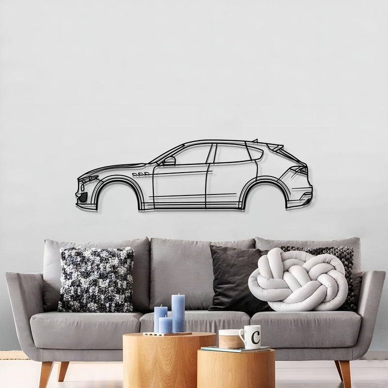 2017 Levante 1st Gen Metal Car Wall Art - MT0598