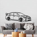 2017 Impreza WRX STI Perspective Metal Car Wall Art - MT1289