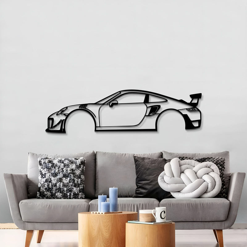 911 GT2 RS Metal Car Wall Art  - MT0646