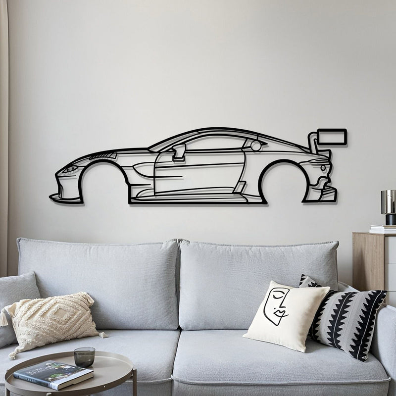 2018 Vantage AMR GT3 Metal Car Wall Art - MT0635