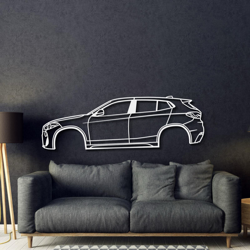 2018 X2 F39 1st Gen Metal Car Wall Art - MT0637