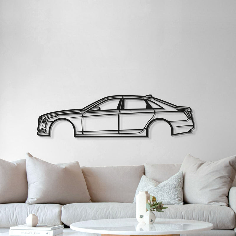 2018 CT-6 Metal Car Wall Art - MT0619