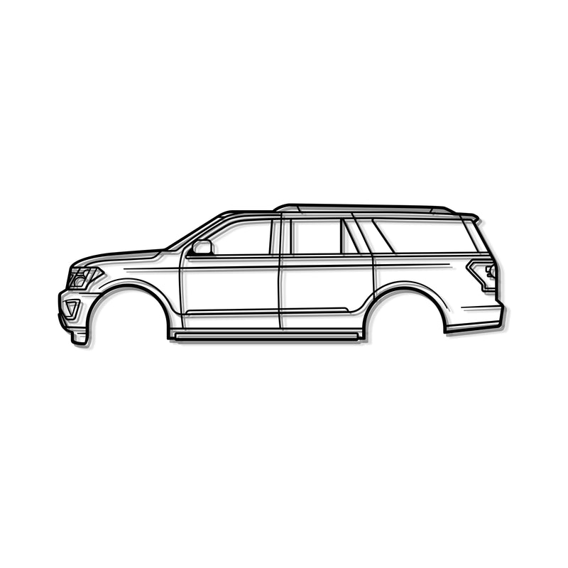 2018 Expedition 4th Gen Metal Car Wall Art - MT0624