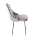 Marcel - Contemporary / Glam Dining Chair (Set of 2) by HouseOfZazla