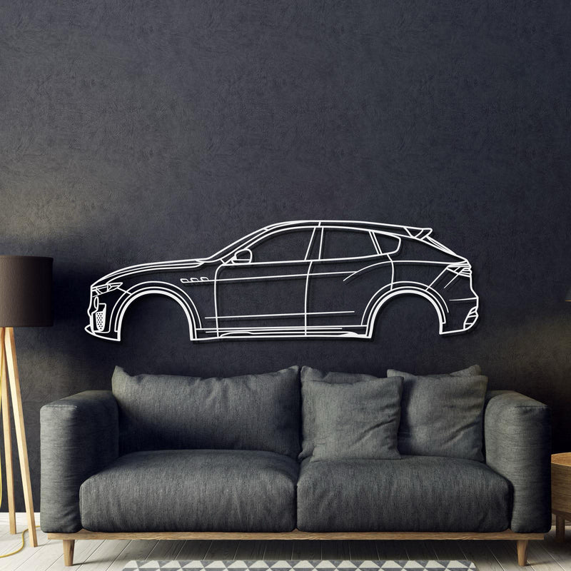 2019 Levante Trofeo 1st Gen Metal Car Wall Art - MT0665