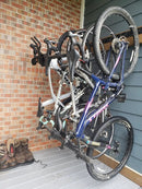 Blackstone Wall Mounted Bike Storage Rack | 4 Bikes | Black by StoreYourBoard