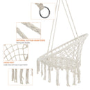 Macrame Hammock Chair – Indoor/Outdoor Comfort