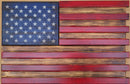 Single Compartment Small American Flag Gun Concealment Case