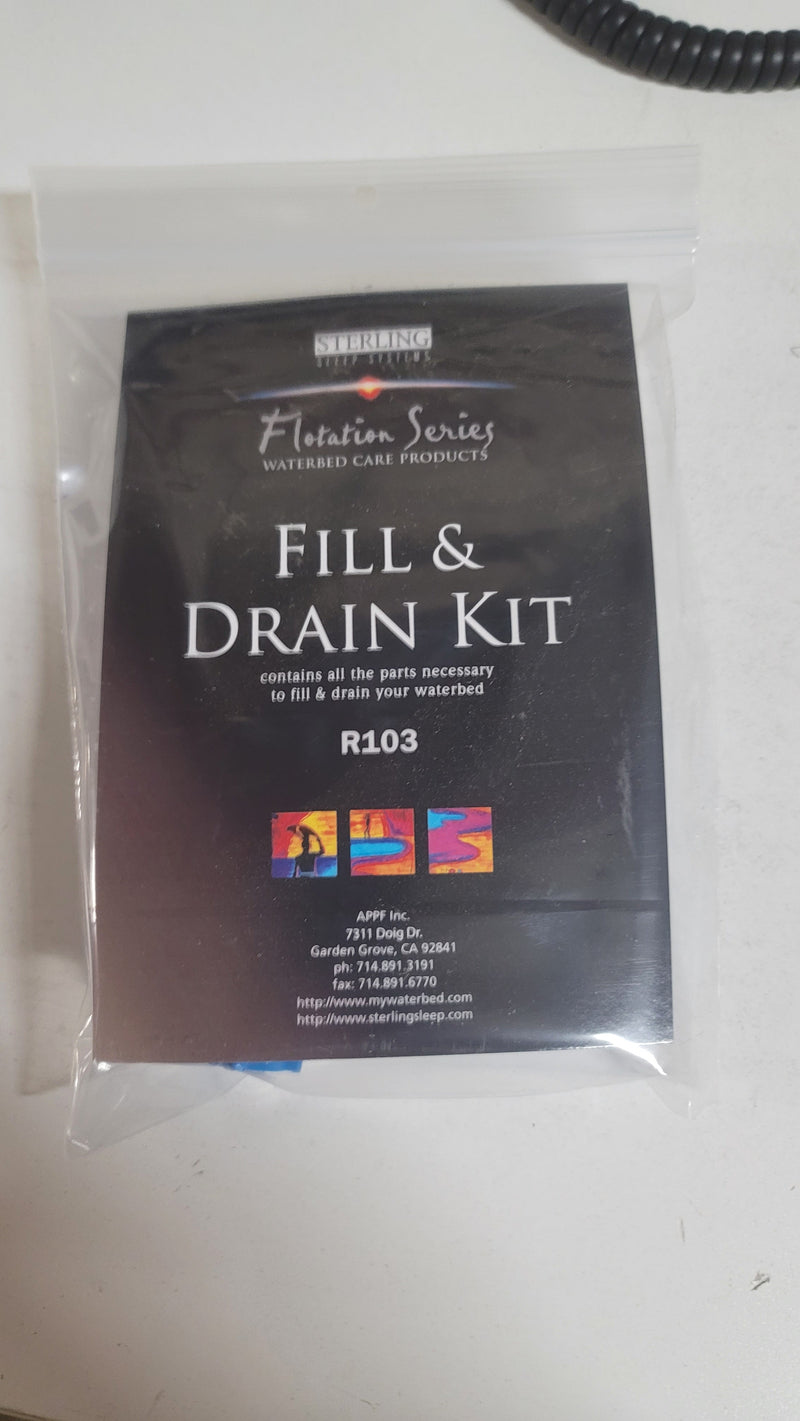 Waterbed Fill and Drain Kit