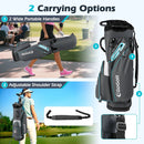 Golf Cart Bag Lightweight Portable Golf Club Organizer Bag by LJGDeals