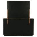 Terrace 6-drawer Dresser and Mirror Ash Brown
