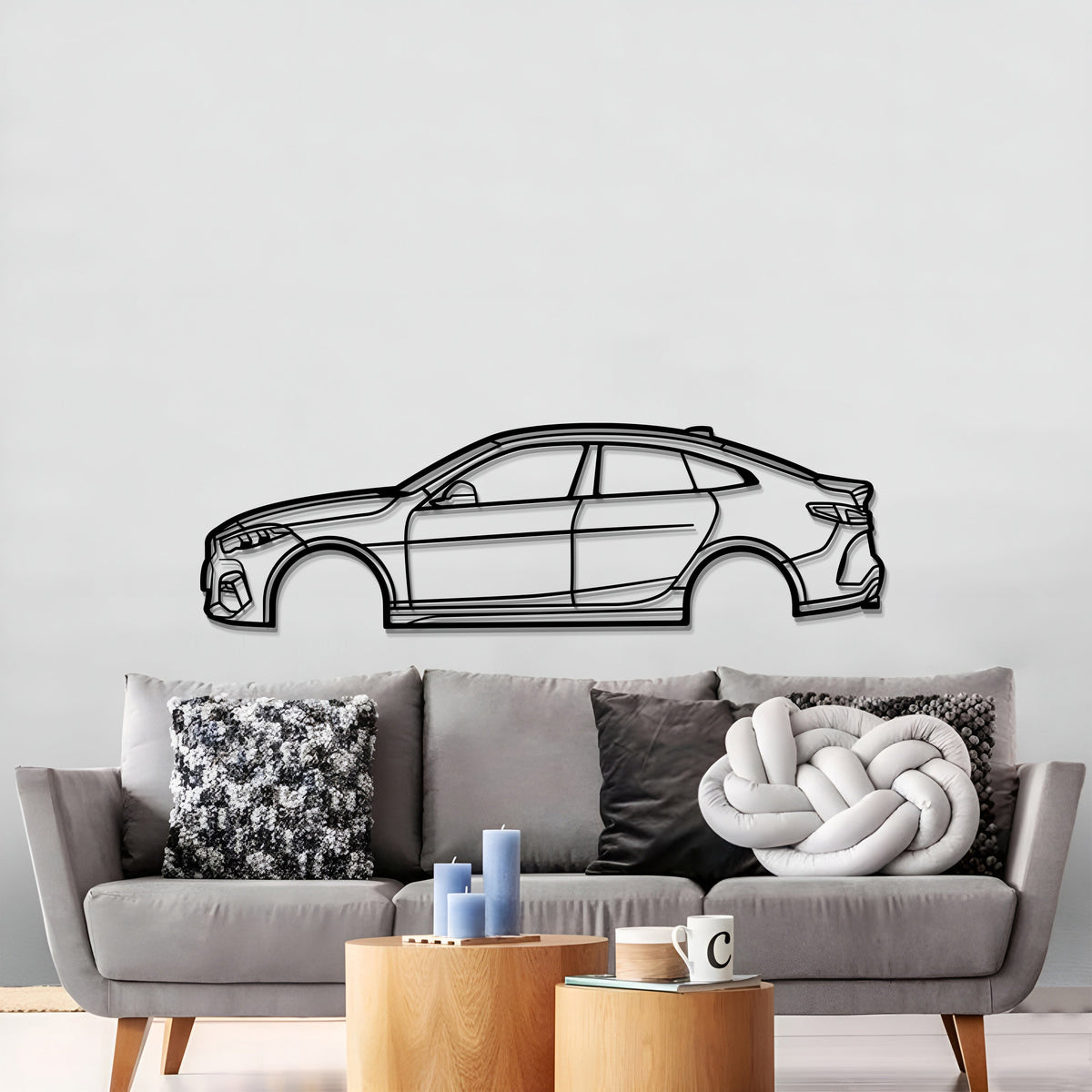 2020 2 SERIE F44 Metal Car Wall Art - MT0690, photo 3 of 8