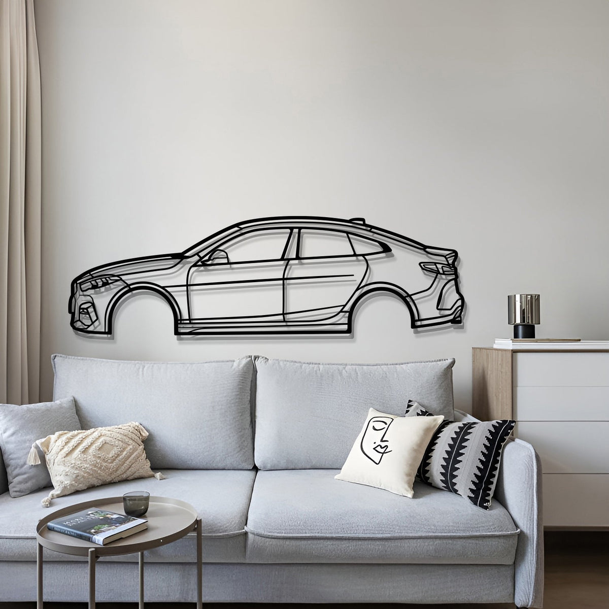 2020 2 SERIE F44 Metal Car Wall Art - MT0690, photo 4 of 8