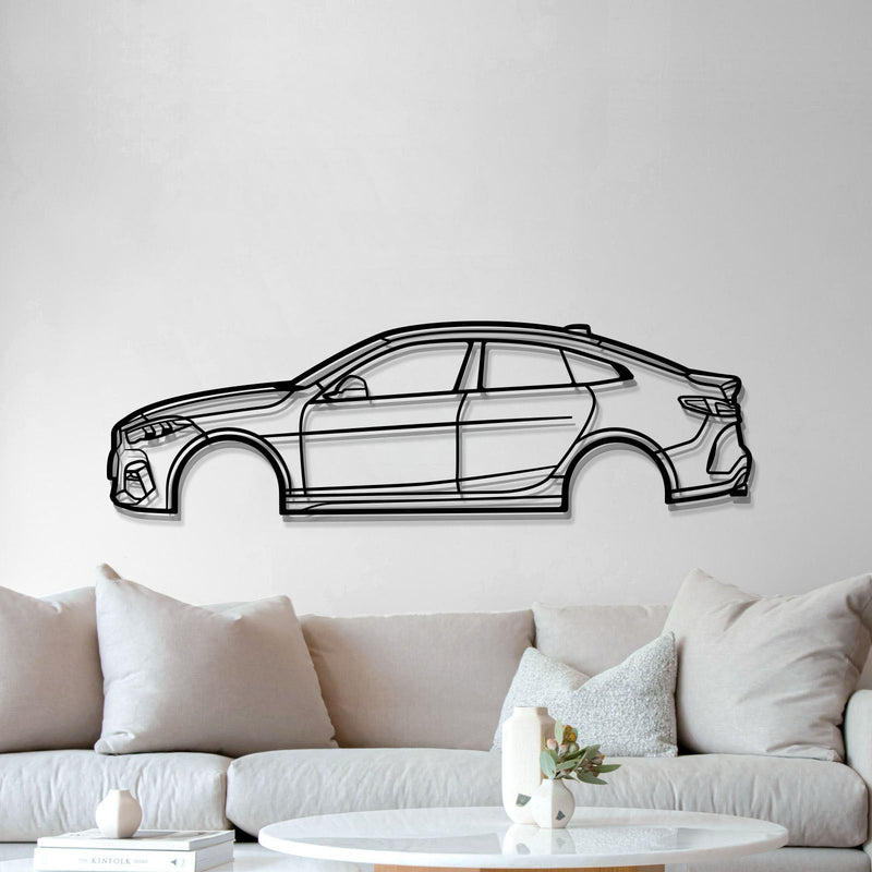 2020 2 SERIE F44 Metal Car Wall Art - MT0690