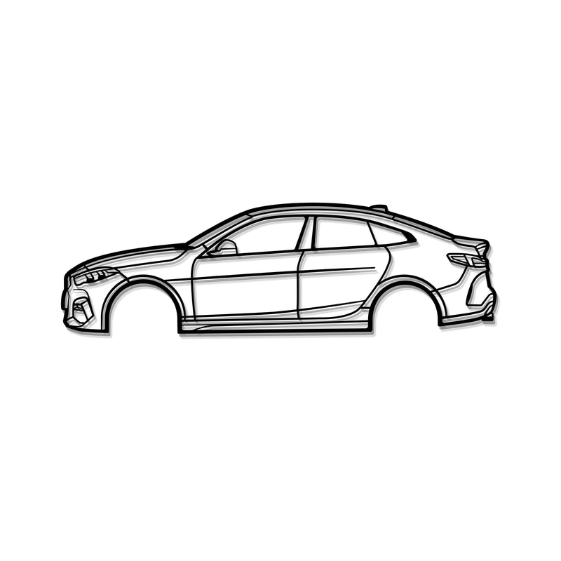 2020 2 SERIE F44 Metal Car Wall Art - MT0690