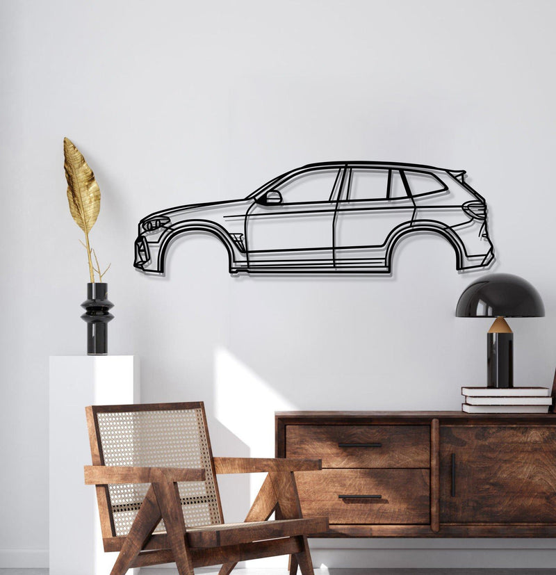 2020 X3 M G01 3rd Gen Metal Car Wall Art - MT0726