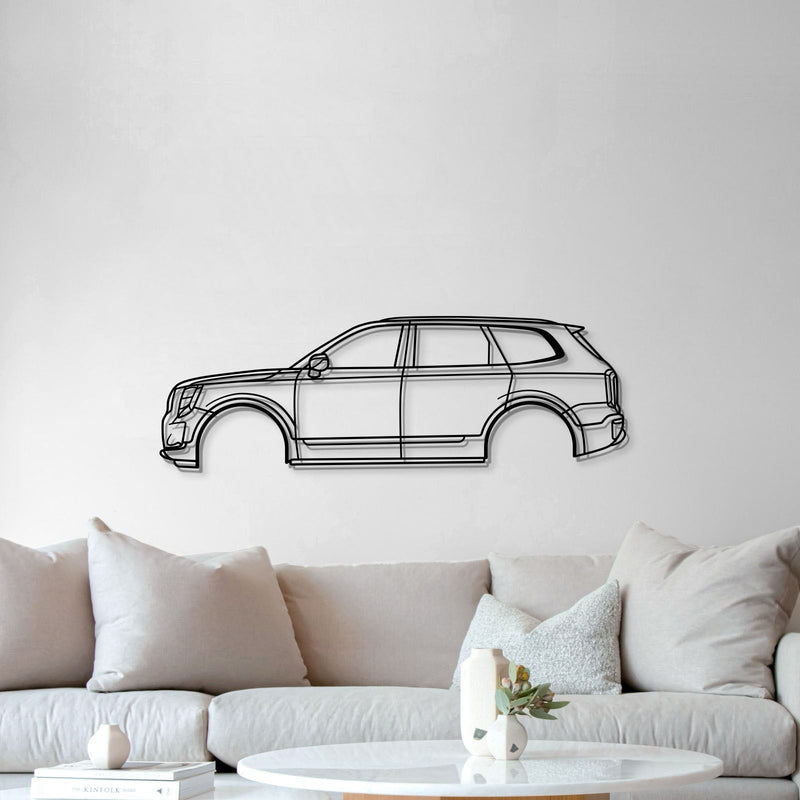 2020 Telluride 1st Gen Metal Car Wall Art - MT0724