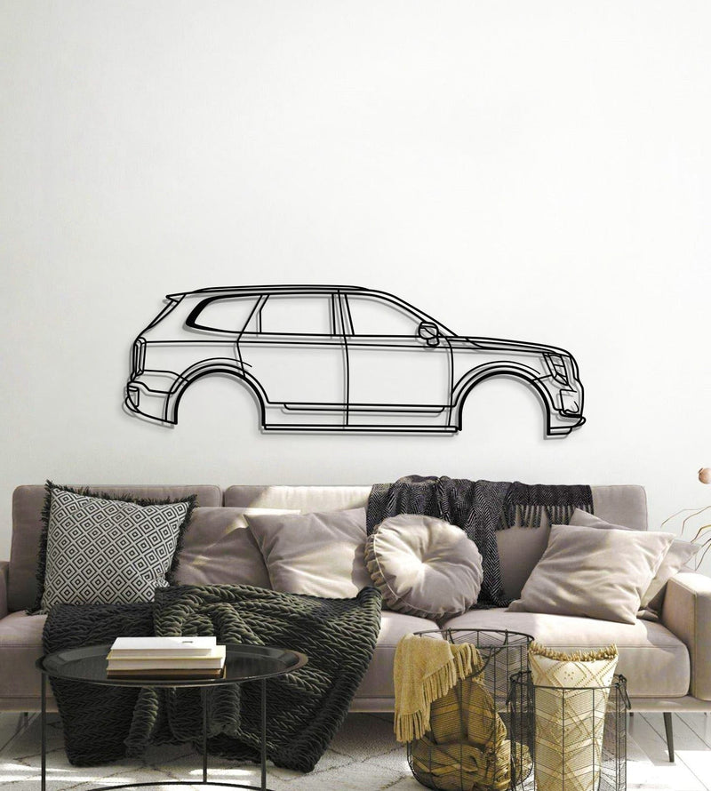 2020 Telluride 1st Gen Metal Car Wall Art - MT0724