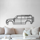 2020 Defender 110X Metal Car Wall Art - MT0700