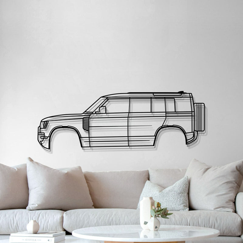 2020 Defender L663 (5st Gen) Metal Car Wall Art - MT0701