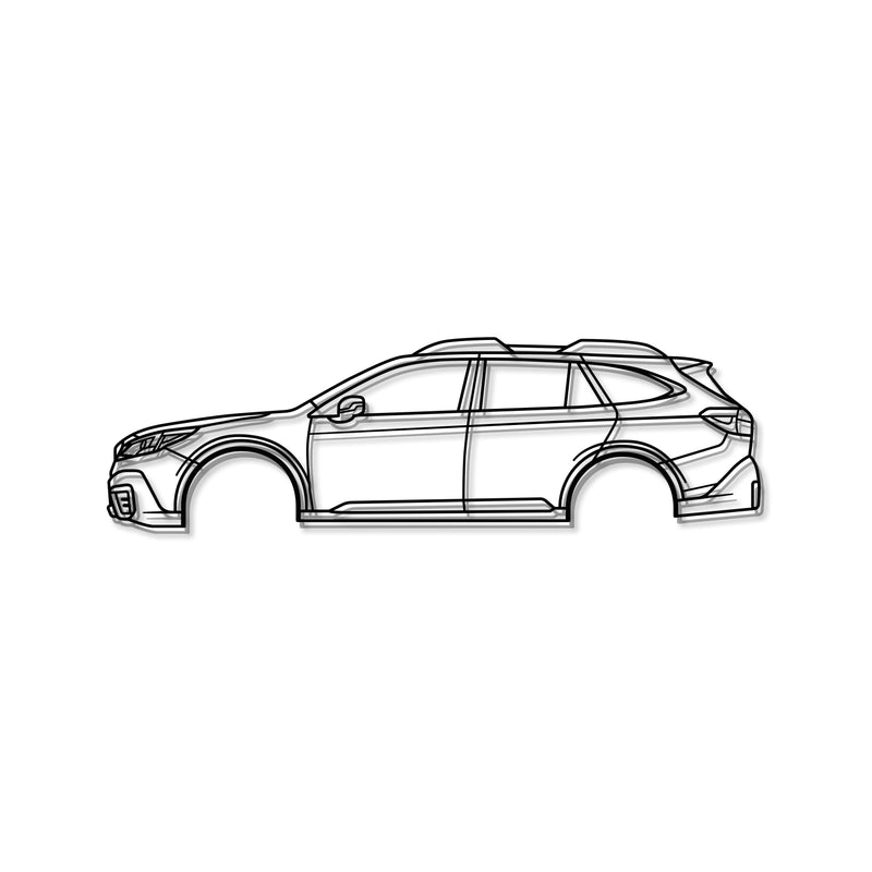 2020 Outback 6th Gen Metal Car Wall Art - MT0716