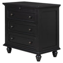 U_STYLE 27.6'' Painted Nightstand with Pull-Out Tray