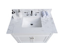 Montary 37-Inch Bathroom Vanity Top in Stone Carrara