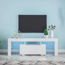 Entertainment TV Stand with LED Light