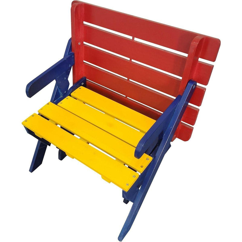 KID'S MULTI-FUNCTIONAL ARM CHAIR,TABLE+ 2 BENCHES (All-in-one)