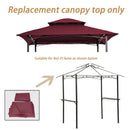 8x5Ft Grill Gazebo Replacement Canopy
