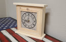 "Peacemaker” Wooden Gun Concealment Clock